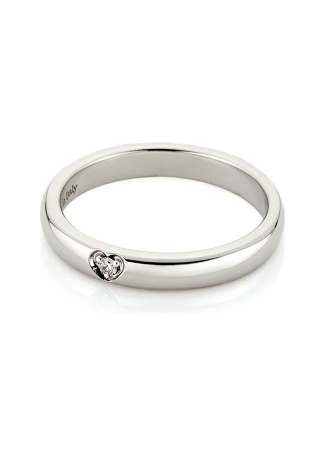 Кольцо Damiani D.Cuore Белое золото
