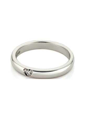 Кольцо Damiani D.Cuore Белое золото