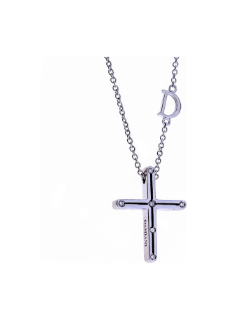 Колье Damiani D.Side Белое золото