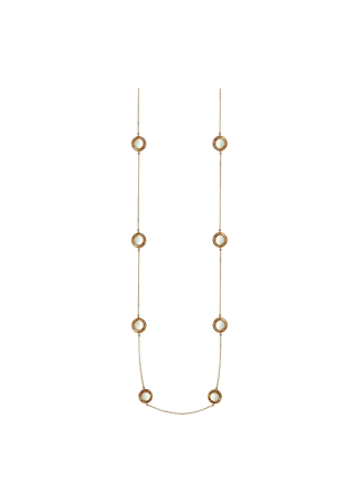 Колье Damiani D.Side Розовое золото