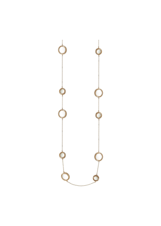 Колье Damiani D.Side Розовое золото