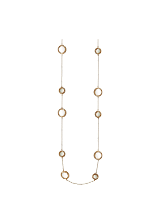 Колье Damiani D.Side Розовое золото