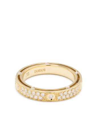Кольцо обручальное Damiani D.Side Желтое золото