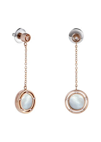Серьги Damiani D.Side Розовое золото