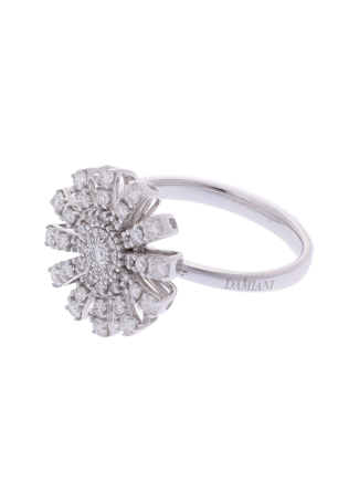 Кольцо Damiani Margherita Белое золото