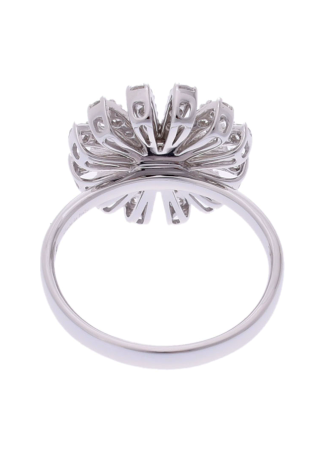 Кольцо Damiani Margherita Белое золото