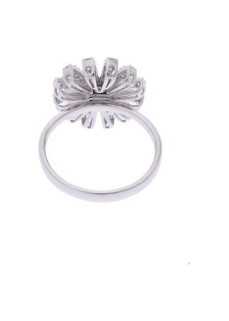 Кольцо Damiani Margherita Белое золото