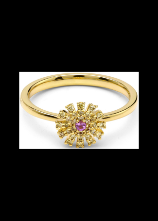 Кольцо Damiani Margherita Розовое золото
