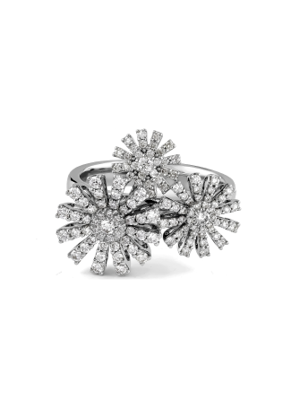 Кольцо Damiani Margherita Белое золото