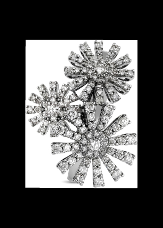 Кольцо Damiani Margherita Белое золото