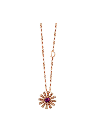Колье Damiani Margherita Розовое золото