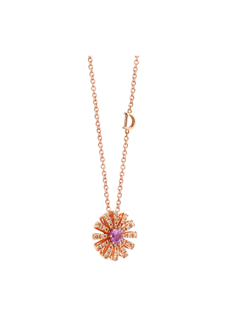 Колье Damiani Margherita Розовое золото