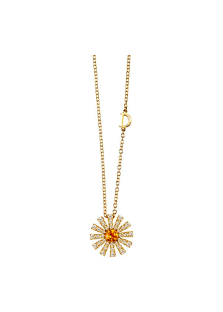 Колье Damiani Margherita Желтое золото