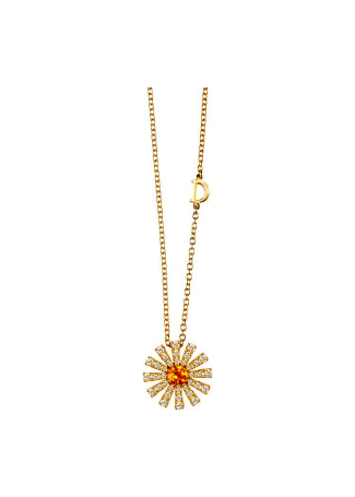 Колье Damiani Margherita Желтое золото