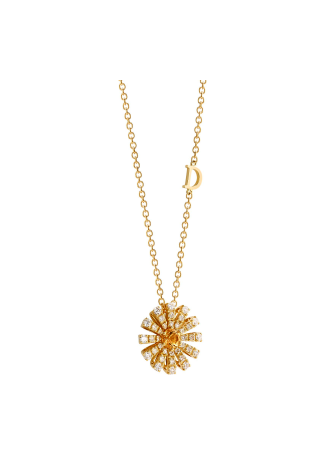 Колье Damiani Margherita Желтое золото