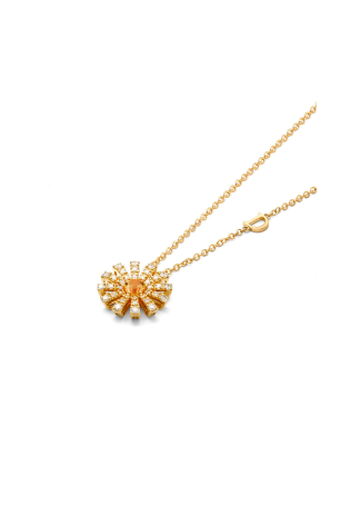 Колье Damiani Margherita Желтое золото