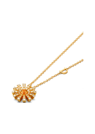 Колье Damiani Margherita Желтое золото