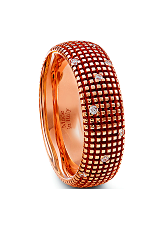 Кольцо Damiani Metropolitan Розовое золото