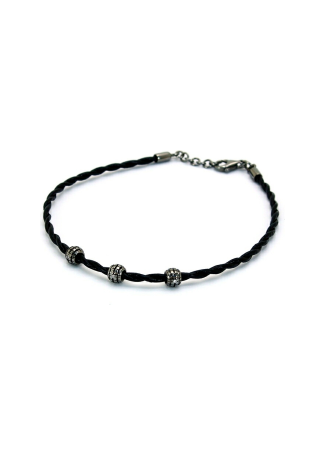 Браслет Damiani Metropolitan Черное золото