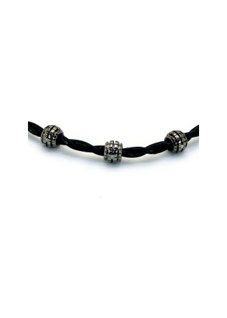 Браслет Damiani Metropolitan Черное золото
