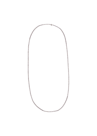 Колье AMIN Tennis Amin Белое золото