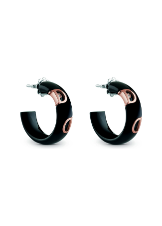 Серьги Damiani D.Icon Розовое золото