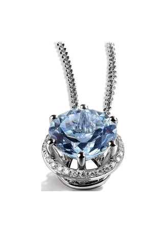 Колье Damiani Minou Белое золото