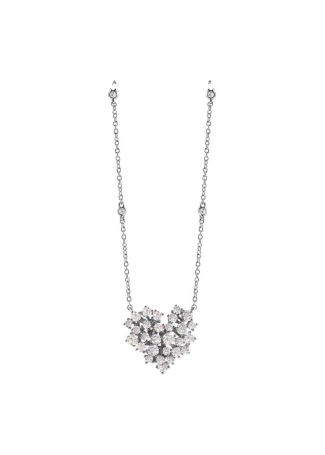 Колье Damiani Mimosa Белое золото