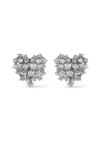 Серьги Damiani Mimosa Белое золото