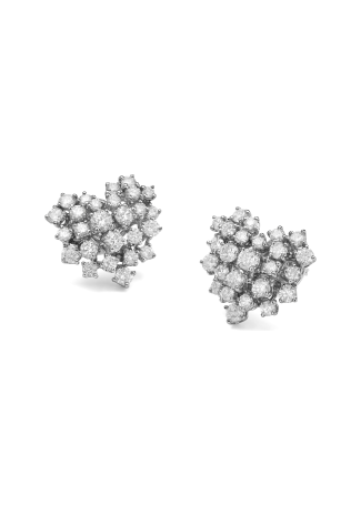 Серьги Damiani Mimosa Белое золото