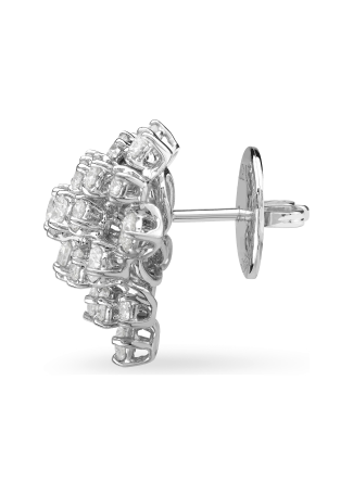 Серьги Damiani Mimosa Белое золото