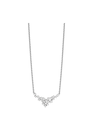 Колье Damiani Mimosa Белое золото