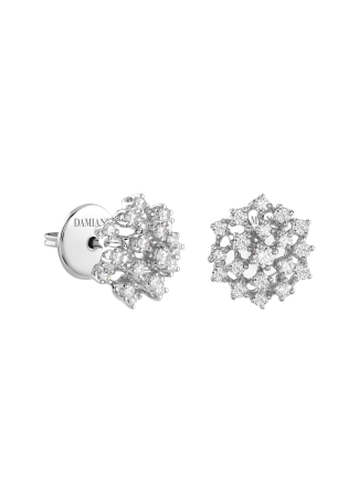 Серьги Damiani Mimosa Белое золото