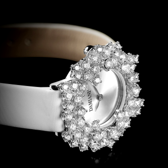 Часы Damiani Mimosa Белое золото