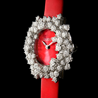 Часы Damiani Mimosa Белое золото