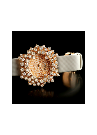 Часы Damiani Mimosa Розовое золото