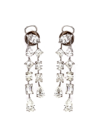 Серьги Damiani Special classic Платина