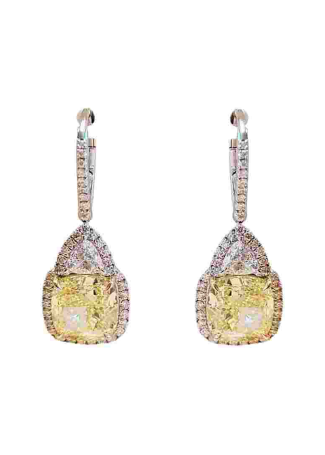 Серьги Damiani Special classic Белое золото
