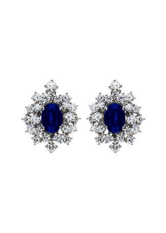 Серьги Damiani Mimosa Белое золото