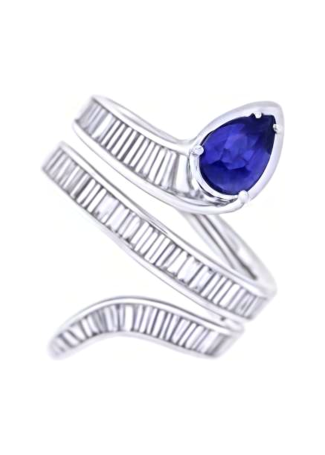Кольцо Damiani Eden Белое золото