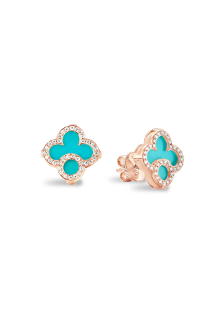 Constella Серьги Tirisi Seoul Flower Розовое золото 9