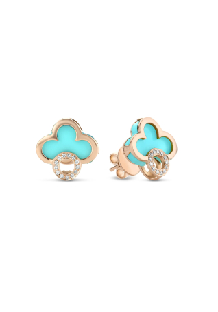Constella Серьги Tirisi Seoul Flower Розовое золото 9