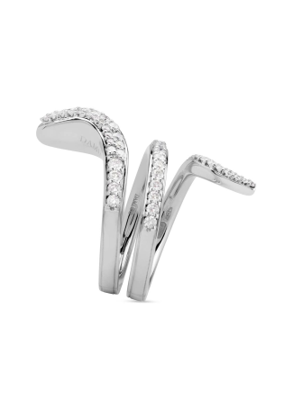 Кольцо Damiani Eden Белое золото