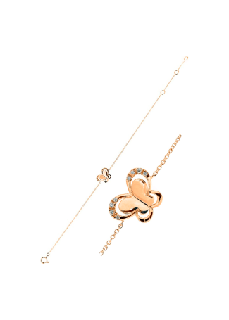 Браслет Crivelli Chain bracelet Розовое золото