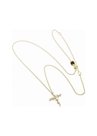 Колье Damiani Fantasy Cut Желтое золото