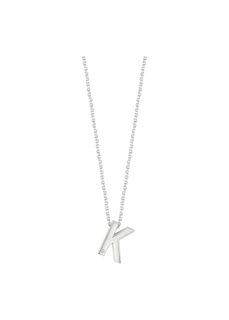Колье Damiani BL JOY LETTER Белое золото