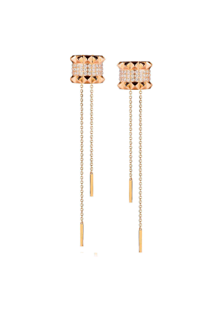 Серьги RF Studs Розовое золото