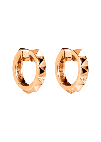 Серьги RF Studs Розовое золото