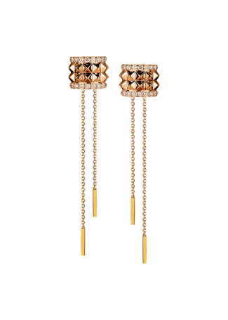 Серьги RF Studs Розовое золото