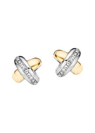 Серьги Tirisi Kisses Желтое золото